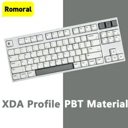 Keyboards Xda Pbt Keycaps English Dye Sub 127 Keys/set for Apple Cherry Mx Keycap for Diy Custom Mechanical Keyboard