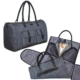 Torby Duffel 2-w-1 torba z odzieżą podróżną Składany ręczny garnek przenośny na wycieczkę służbową