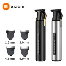 Hair Trimmer Xiaomi Mi Home Professional Electric Barber Mens Beard Cordless Clipper Charging 0mm Q240427