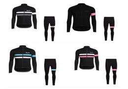 Pro Team Rapha 2020 Springautumn Erkekler Bisiklet Jersey Set Nefes Alabilir Yarış Bisiklet Sporları Giyim Uzun Kol Mtb Bisiklet Giyim 7576544