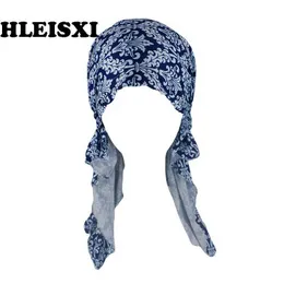 Bandanas durag nova fêmea floral adulta