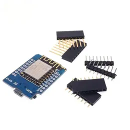 2024 ESP8266 ESP-12 ESP12 Wemos D1 Mini Modulo Wemos D1 Mini WiFi Development Board Micro USB 3.3V basato su ESP-8266EX 11 Digital Pinfor ESP8266Ex Sviluppo di sviluppo