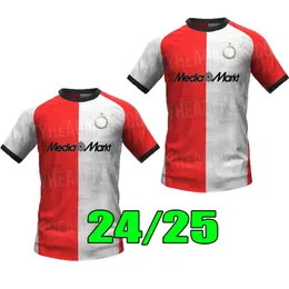 3xl 4xl 2024 Feyenoords Maglie da calcio Quarta Gimenez 4a Voetbal Kid Kit 24 25 Shirt da calcio a casa Terza Ayase STEMGS Dilrosun Hancko Paixao Ivanusec