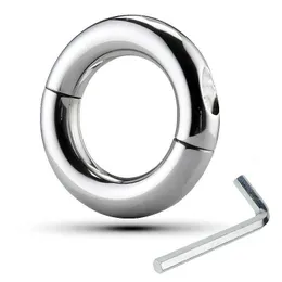 Nxy cockrings Männer skrotalische Einschränkungen Metallhahn Ring Remissionsbeschwerde Penis Ejakulationsverzögerung Sex AIDS Samenschloss Erwachsene Sextoys 240427