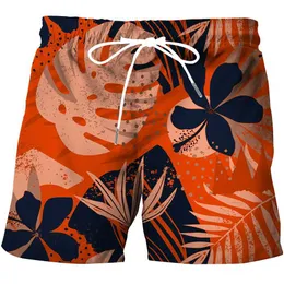 Mäns shorts bhriwrpy plus size mens wave grafiska tryckta shorts för utomhussporttrender avslappnade brädet q240427