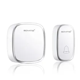 2024 Wireless Doorbell No Battery required Waterproof Self-Powered Door bell Sets Home Outdoor Kinetic Ring Chime Doorbellfor wireless door chime