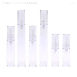 Speicherflaschen 5 ml 10 ml 15 ml Vakuumspray -Lotion Flasche Reise Kosmetische Behälterpumpe Gesichtscreme Luftlose Hautpflege