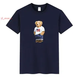 Erkekler Polo Gömlekleri Bear Nd Erkek Tişörtleri Tasarımcı Gömlek Spor Yaz Pamuk Pamuk Yüksek Kaliteli Moda Nadas Erkek Kadın Tees Polo Gömlek Lüks T-Shirt 5719