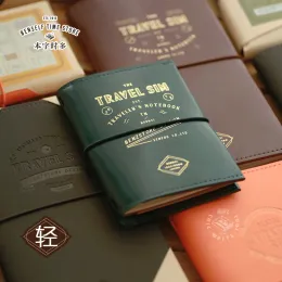 Anteckningar Sharkbang TN Passport Trav Sim Traveler's Notebook Blank Refill Paper Journals Agenda Planner Bandage Dairy Book Stationery