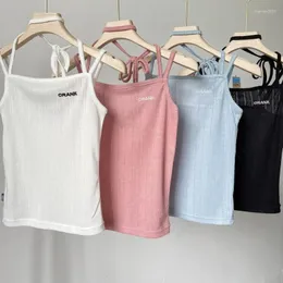 Мужские костюмы панк camisole tops Streetwear Женская рукавов корсет печати для печати милый урожай y2k одежда готическая майка Fairycore