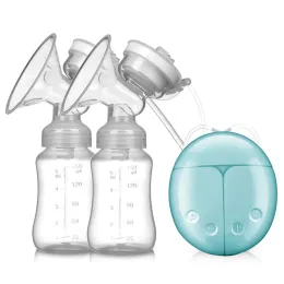 Enhancer Bilaterale elektrische Brustpumpe mit hoher Saugleistung und automatischer Massage Babyzubehör Baby Flasche Smart Electric Feeding