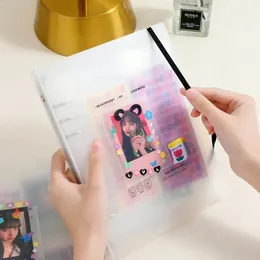 2024 Новый A5 Photocard Binder Соберите книжную книгу корейские переплетки фотокардоров идол.