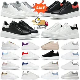 designer shoes Fashion casual shoes Platform Sneakers Men Women Leather Lace Up Shoes The tail is available in a variety of colors