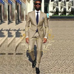 Abitudini maschili nozze maschile 2024 smoking da sposo smoking a punta di uomo casual uomo abito slim fit groomsmen su misura da 2 pezzi Terno blazer pantaloni