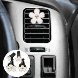 PCS AUTO FRAGRANCE Ornamenti Decorazioni automobilistiche per donne sfogare clips dashboard diffusore deodorante in lega di zinco carino