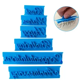 Formen 1 Set Kuchen Backformen Alphabet Buchstaben Words Wörter Cookie Press Stempel