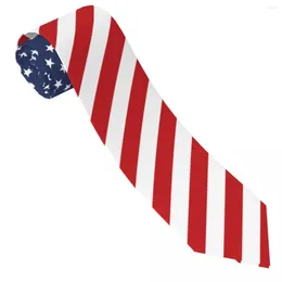 Bow Ties Flag Of United States USA Tie Emblem Cute Funny Neck For Male Leisure Great Quality Collar Custom Necktie Accessories