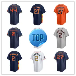 HOUSTON Custom Astros Baseball Maglie 64 Brandon Bielak 56 Ronel Blanco 58 Hunter Brown 20 Chas McCormick 53 Cristian Javier 61 Seth Martinez