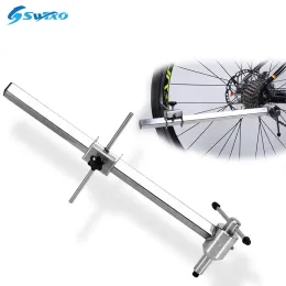 Strumenti Swtxo Bicycle Derarilleur Avventura Allineamento Strumento Professional Bike Wheel Allineer Mountain MTB Road Bike Repair Tool