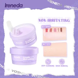 Remover Ireneda Professional Moisturizing Makeup Remover Balm Deep Cleansing Facial Cleansing Remover Cream Makeup Tools Builtin Spoon