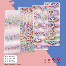 문신 전송 페이스 페이스 다이아몬드 보석 모조 다이아몬드 페이스 진주 화장 축제 보석 손톱 임시 문신 바디 스티커 240427