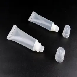 空のリップグロスコンテナ5ml 8ml 10ml 15mlスクイーズクリアプラスチック補充可能なリップグロスチューブメイクアップグロスチューブ5384114