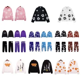 Designer hoodie jacket designer hoodie top and pants style vintage three-dimensional foam kapok printing graffiti men and women's sweater Fashion