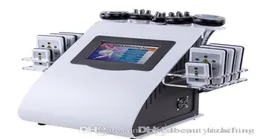 Новая горячая 6 в 1 кавитационная вакуумная радиочастотная машина для спа -салона Fast 8 Pads Lipo Slimming Machine5928502