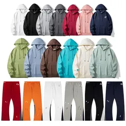 Designer Hoodie Mens Depts Hoodies Depts Pants Pink dipinto a mano giuntura con pantaloni da tuta casual per la strada per uomini e donne pantaloni lunghi per uomini e donne