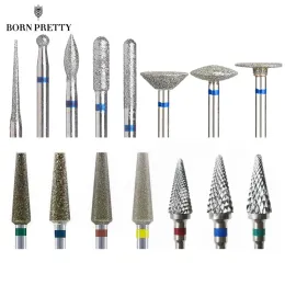 Bits Tungsten Carbide Nail Drill Bit Rotate Burr Milling Nail Cutter Bits Electric Drill Machine For Manicure Pedicure Tools