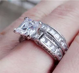 Rings Iced Out classici WOMENS Nuovi gioielli alla moda Ring di nozze per la festa di matrimonio Hight Qualità New2315889
