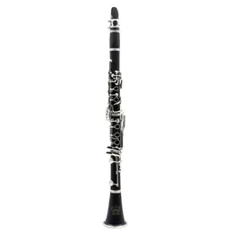 2024 NYA NICKEL PLATED Silver Flat B Key Clarinet and Clarinet Black Wind Instruments grossist i stora mängder i Stocknickel