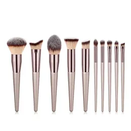 1pc Brush Brush Face Face Contour Contour Blusher Naso Fondazione Spazzole per trucco cosmetico Spazzole per faro in polvere Kabuki Brush