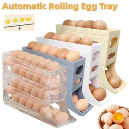 Porta di scorrimento automatico della cucina Spazio di uovo Contenitore in frigorizzazione con 30 uova 4 strati per mobili del frigorifero
