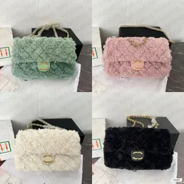 Tasarımcı Çanta Kadınlar Mao Mao Bao Kapitone Omuz Çantası Fransa Lüks Marka Nappa Deri Flep Crossbody Tepe Çanta Lady İki Ton Zincir Kayışı Messenger Çantalar 26cm