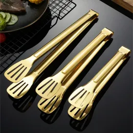 Посуда 18Styles Gold BBQ Food Tongs Steak Crip