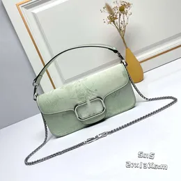 New Bag Style Lady Lady Bags Small Rock Stud Stud Square Vlogoo Valentyno Purse de qualidade bordado 2024 Versão de verão Trendy Cowide ombro Mulheres 1PSC