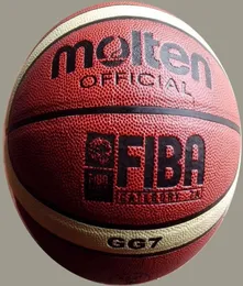 Расплавленный баскетбол GG7 Size7 Basketball Pu Materia 1PCSLOT с шариковой насосной BAG2PCS PINS8961700