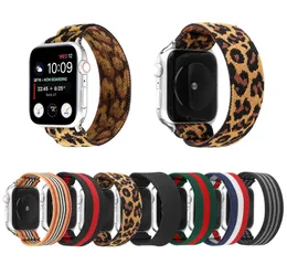Designer Luxury Apple Watch Bands Craccia elastico Smart Elastic 38404244 mm Tide Brand Bracciale Braccialetti IWATCH Series1293496