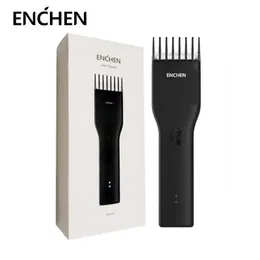 Enchen Boost Electric Hair Clipper Professionelles Schnurkabel Fast Typec Lading Keramik Haarschnittmaschine Trimmer für Männer Erwachsene 240411