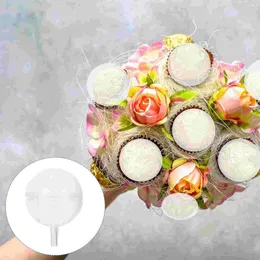 Dekorative Blumen Bulk Candy Chocolate Wrapper Verpackungshalter Valentinstag Torus mit Deckel