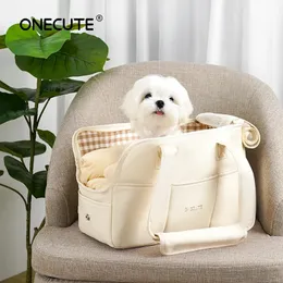 Puppy выходить из портативной сумочки на плечах собачья сумка Pet Cat Chihuahua ortearshire Supplies Dogable, подходящие для маленьких собак Dog 240412