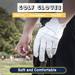 Golfzubehör Frauen atmungsaktives Training Supplies Klettverschlüsse atmungsaktiv und kearresistente Golfhandschuhe 144