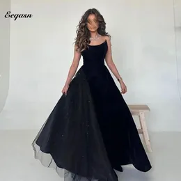 Vestidos de festa na Arábia Saudita, sem alças A-line vestido de noite lantejoulas mangas lantejoulas de casamento formal para mulheres