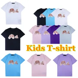 Tasarımcı Kids T-Shirts Bebek Yeni yürümeye başlayan çocuklar tees giyim gençlik kıyafetleri kızlar kızlar yaz pamuklu giyim