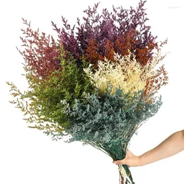 Flores decorativas grama natural real para sempre amante seco Flor Flor Eterna Arranjo de casamento para decoração da sala de festa em casa