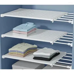 Kleidung Aufbewahrung Garderobe Erweiterbarer Teilenfreen-frei einziehbares Layers Board für Küchen- und Badezimmer-Haltbarkeits Schlafstoffe