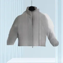 puffer kurtka zimowa kurtka designerska kurtka pucha kurtka top wersja parka keep ciepła odzież na zimno odzież wierzchnią Odznaka Plus w rozmiarze biały płaszcz z kaczki