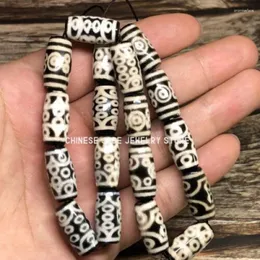 Anhänger Halsketten 18pcs Antike Magie Oldtibetaner Amulett DZI Bead C029