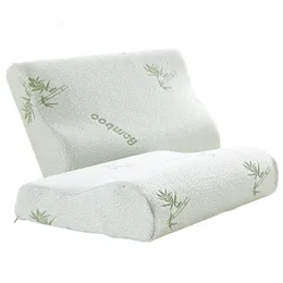 1Pcs Bamboo Pillows Memory Foam Bedding Pillow for Sleeping Orthopedic Sleeping Beding Pillows Cervical Pillows Neck Protection 240415